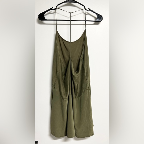 Anine Bing Olive Green Silk Dress - Picture 5 of 11